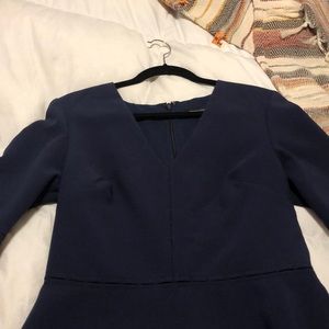 Navy banana republic dress